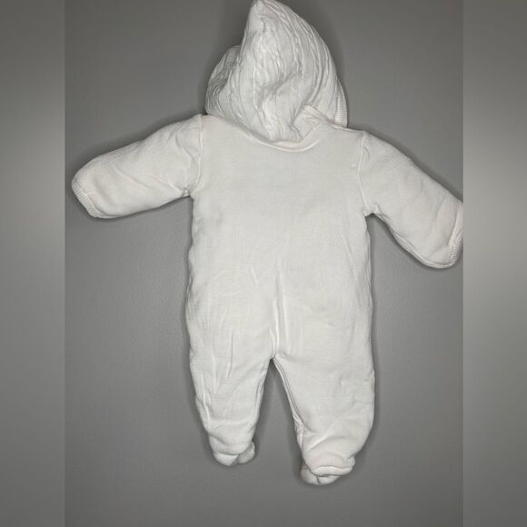 Strasburg Cable Sweater Onesie Snowsuit - Picture 4 of 4